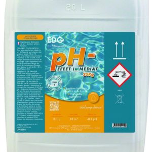 PH MOINS LIQUIDE  15% – Bidon de 22KG – EDG BY AQUALUX