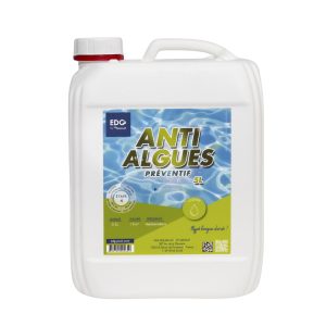 ANTI-ALGUES PREVENTIF – Bidon de 5 Litres –  EDG BY AQUALUX