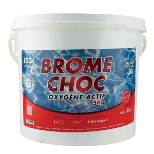 Brome choc – Oxygène Actif – Seau de 5 Kg – EDG By AQUALUX