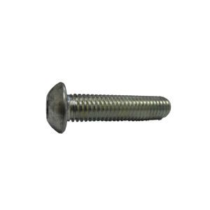 Vis tête bombée hexagona 6 pans creux acier galva